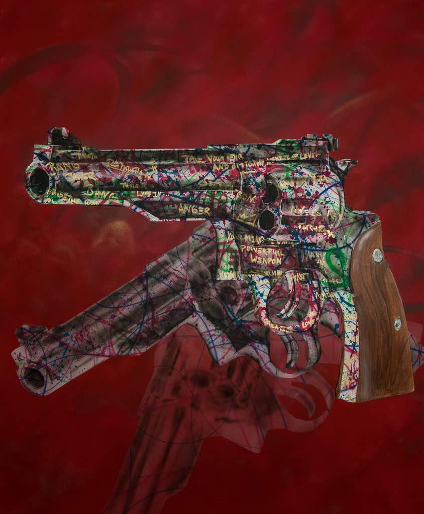 Pistols Bild von Pop Art Künstler Grafy